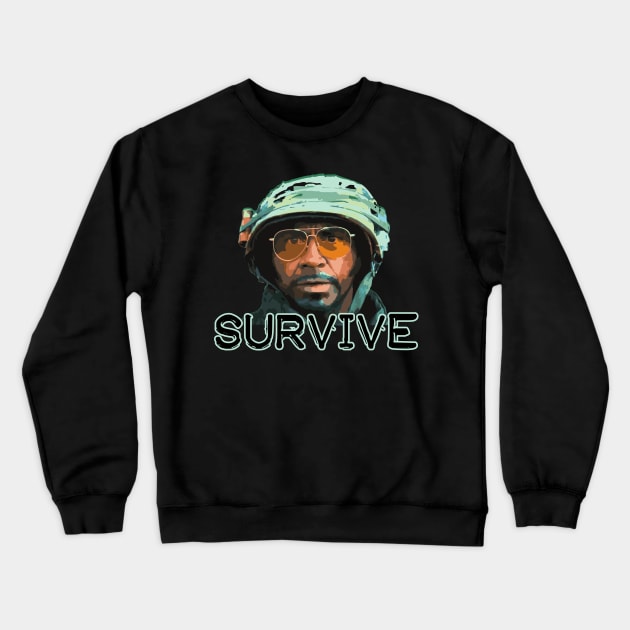 Survive Crewneck Sweatshirt by FabsByFoster